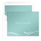 Elegant Flourish Folded Shimmer Note Cards Image 3 of 3